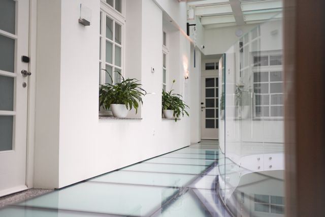 glass flooring